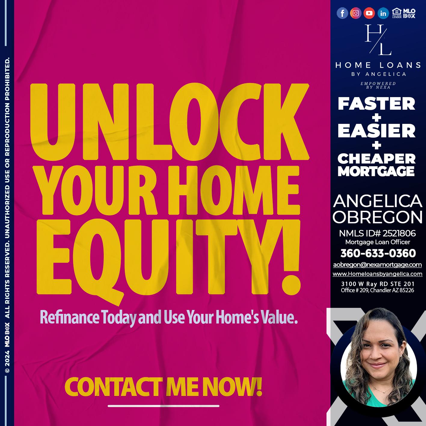 UNLOCK - Angelica Obregon -Mortgage Loan Officer