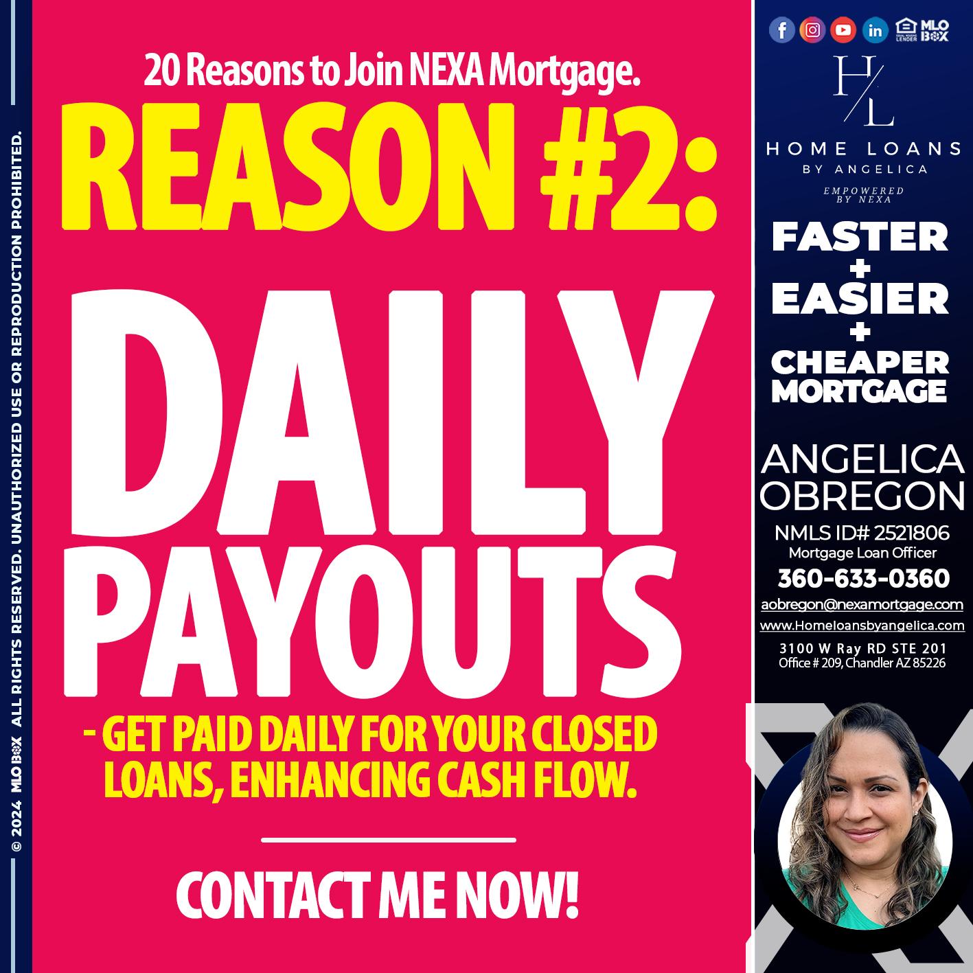 REASON 2 - Angelica Obregon -Mortgage Loan Officer