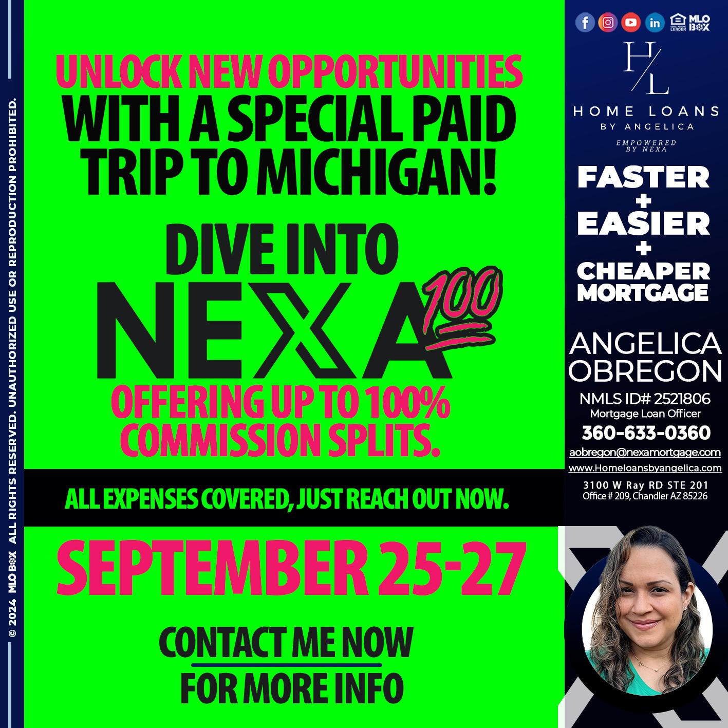 NEXA 100 - Angelica Obregon -Mortgage Loan Officer