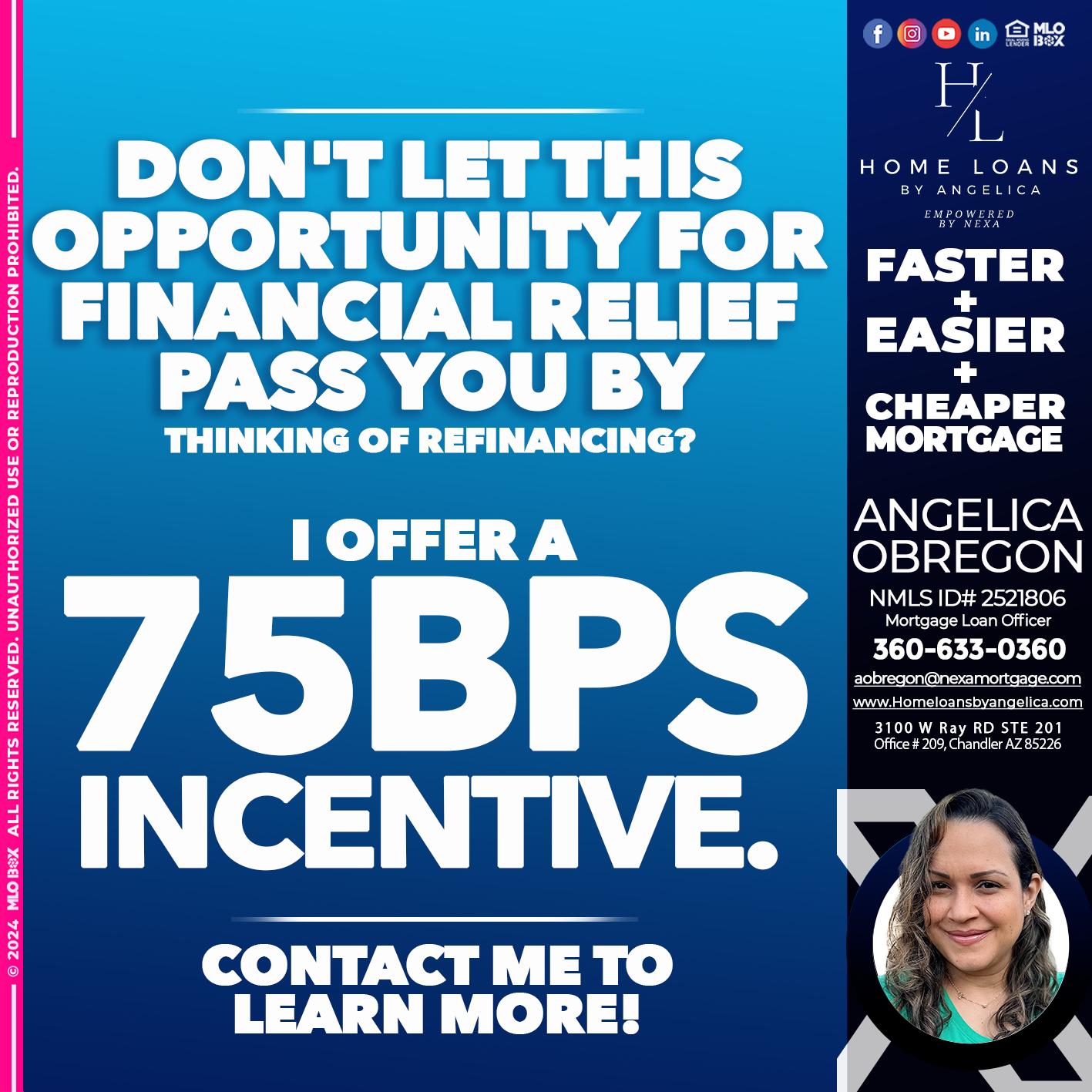75 BP - Angelica Obregon -Mortgage Loan Officer